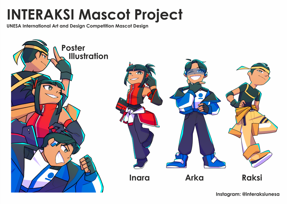 INTERAKSI Mascot Design